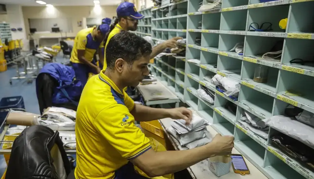 Unidade de distribuição dos Correios em Brasília – Crédito: Joédson Alves/Agência Brasil